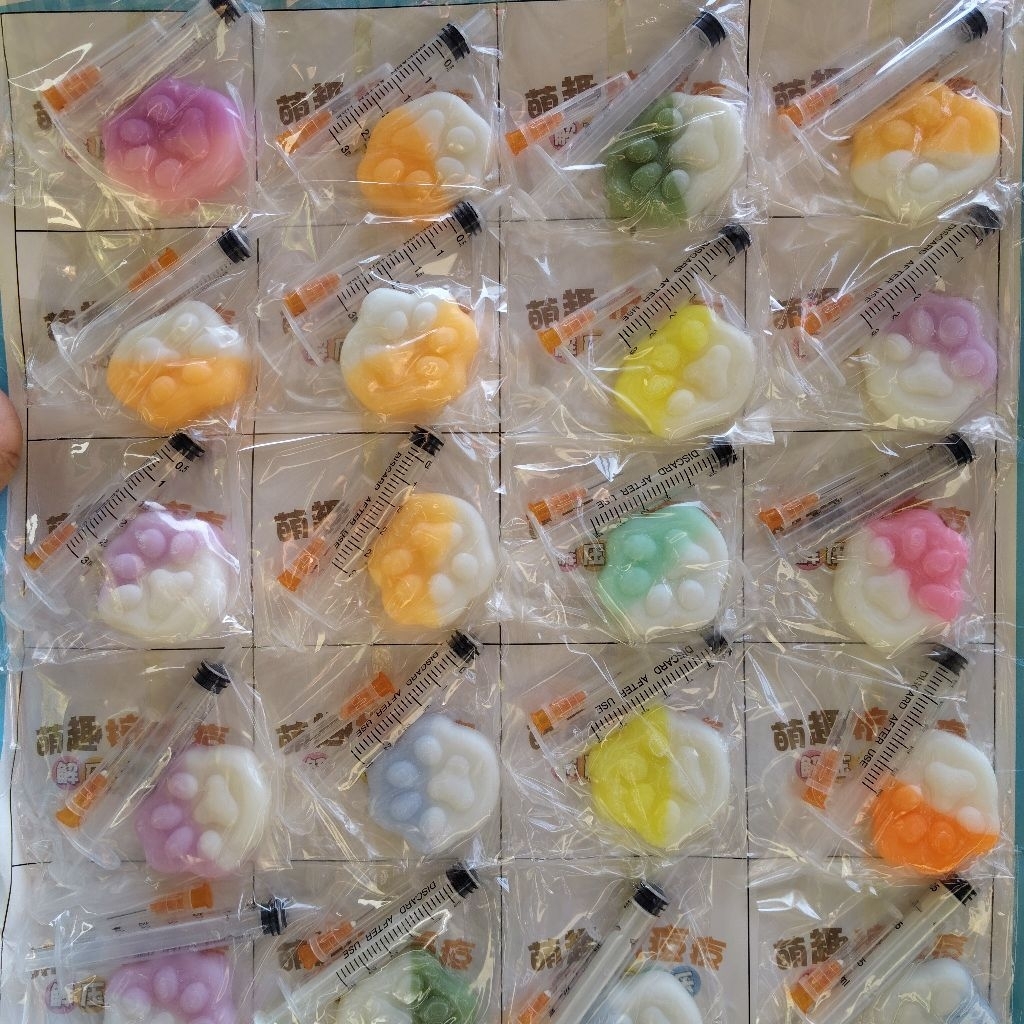 jelly suntik / mainan jelly suntik membesar / mainan unik / mainan anak viral