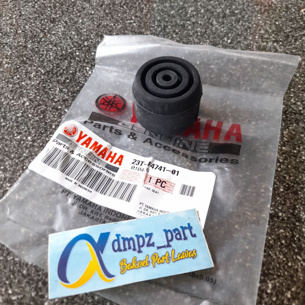 karet bantalan karet ganjal damper jok yamaha  alfa vega F1ZR F1Z Force1 Crypton Sigma original YGP 