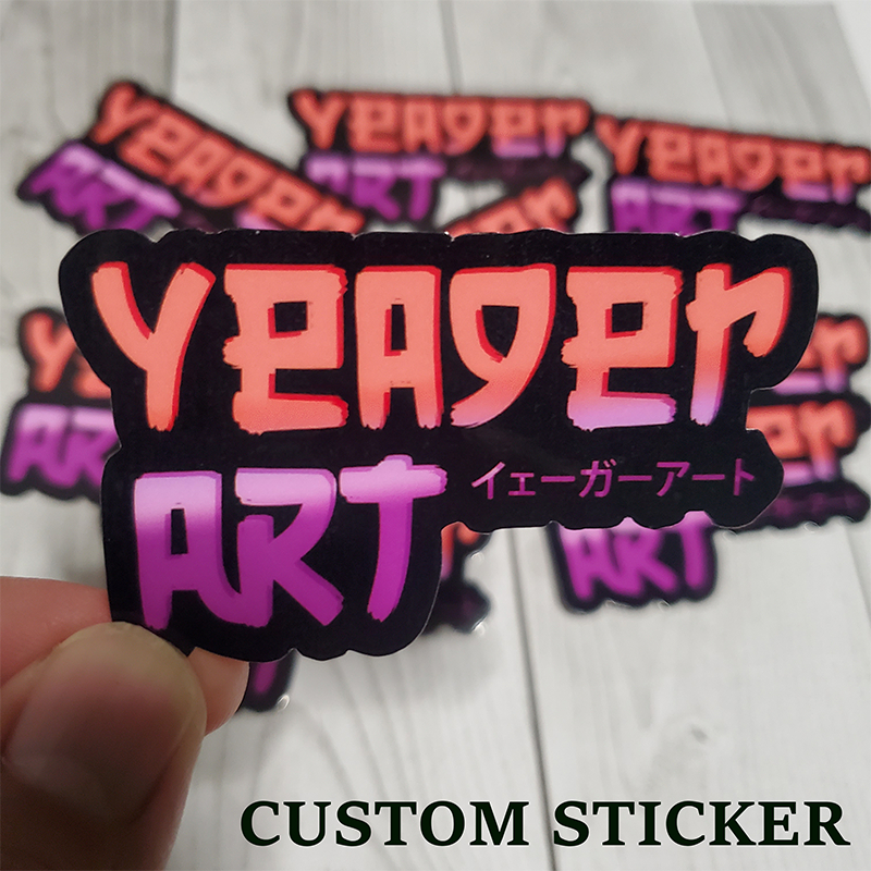 Stiker Vinyl Custom Die Cut