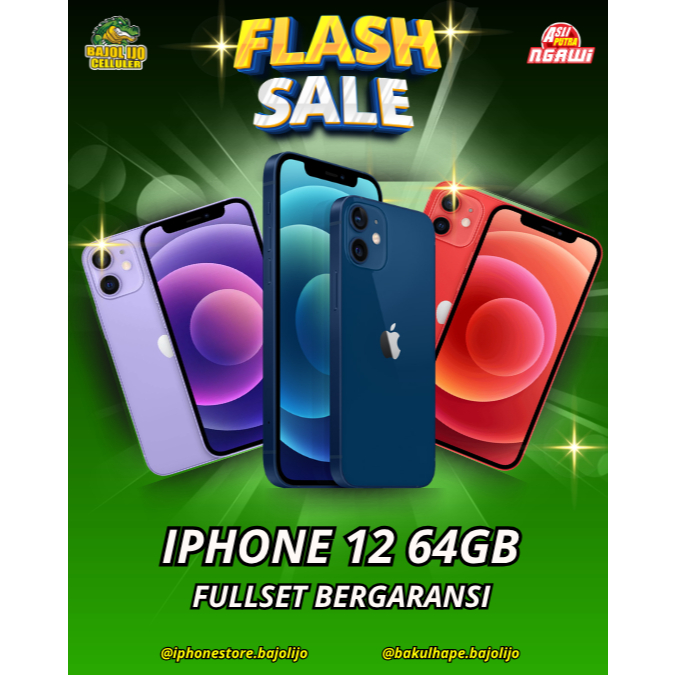 iPhone 12 Second Mulus 64GB