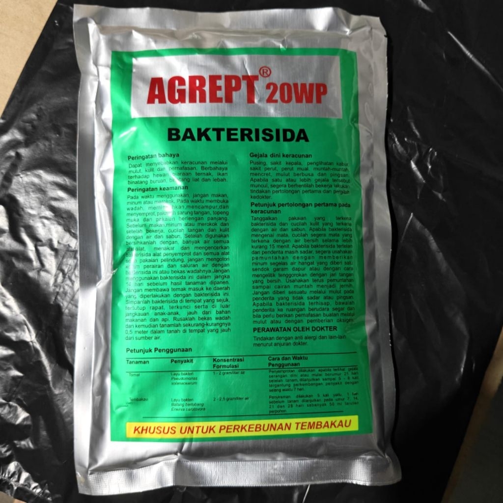 Bakterisida AGREPT 20 WP  (500 gr)