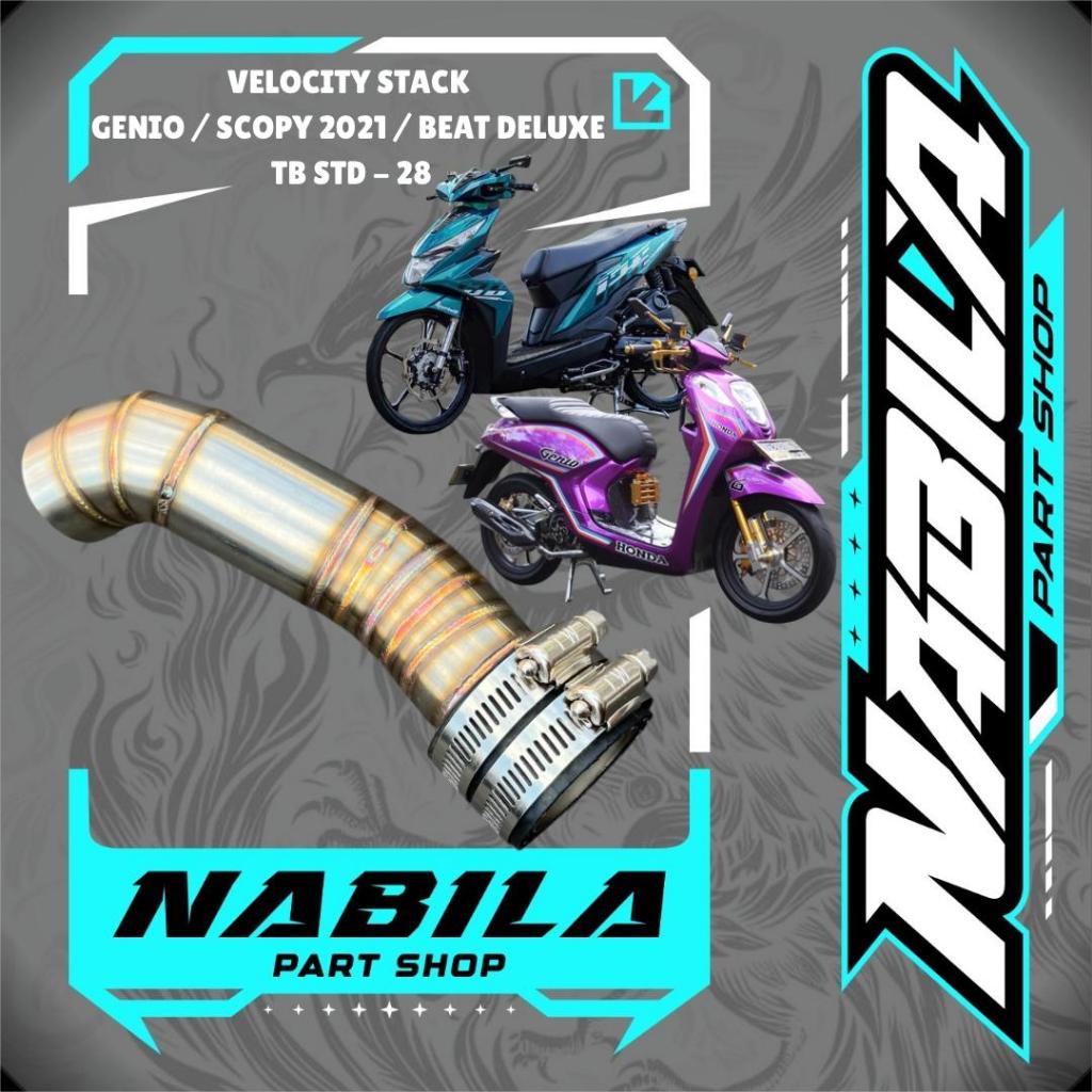 VELOCITY STACK GENIO / BEAT DELUXE / SCOOPY PRESTIGE STAINLESS