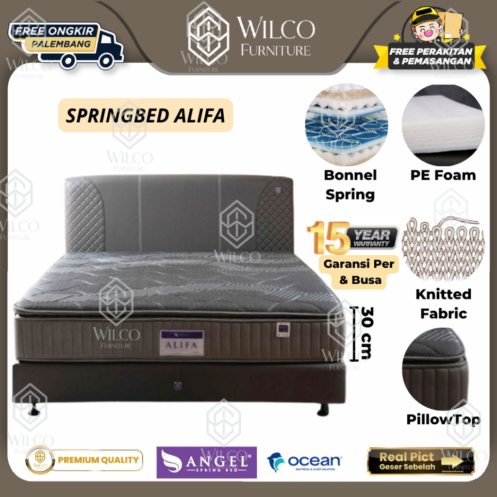 Springbed Alifa by Angel Springbed | Kasur Matras Ocean Angel Core Series