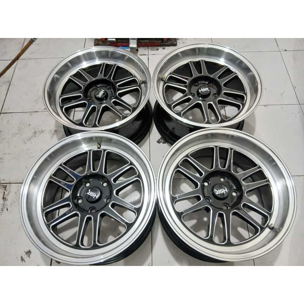 Velg MOBIL Second RING 17 BOROKO BLY HSR R17 5X114 INNOVA HRV XPANDER CRV XTRAIL RUSH TERIOS DLL
