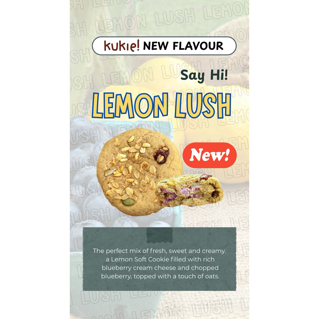 Soft Cookies | Lemon Lush @kukie.bali