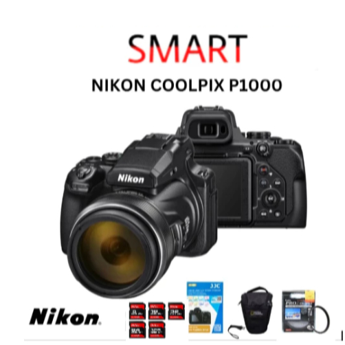 KAMERA NIKON COOLPIX P1000 / KAMERA ZOOM NIKON COOLPIX P1000