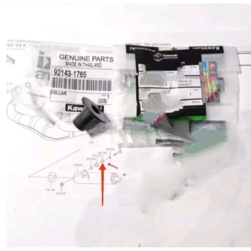 bosh knalpot selencer ninja rr new rr old original