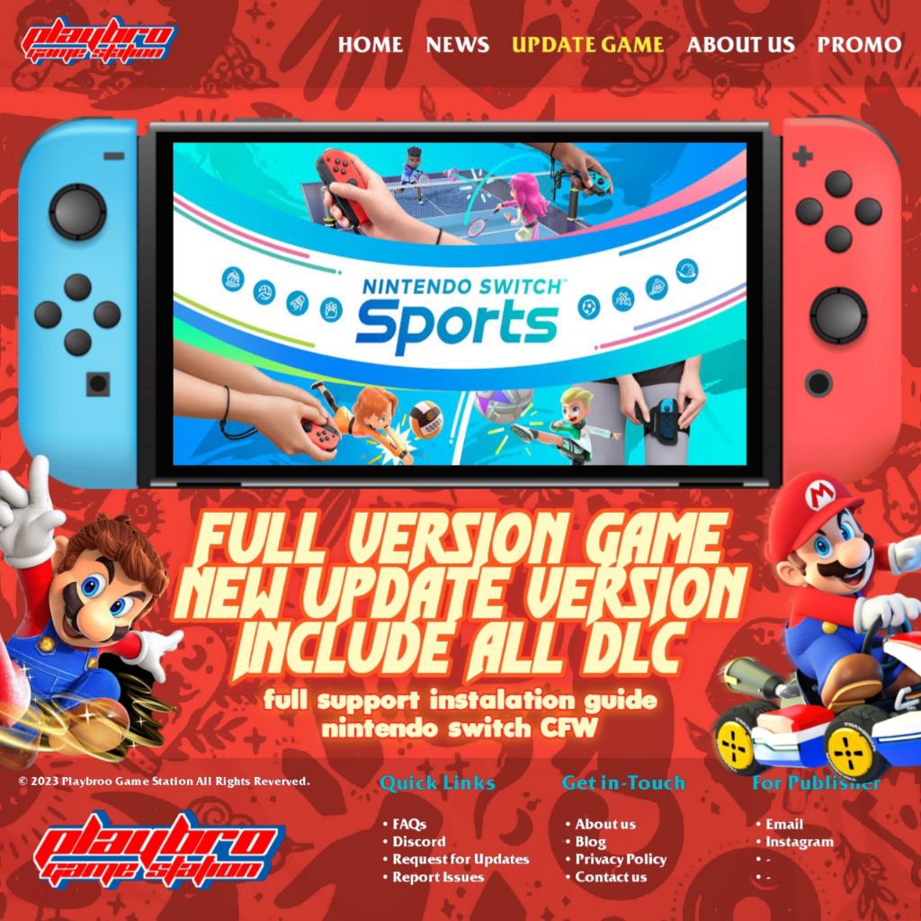 Nintendo Switch Sport - Game Nintendo Switch