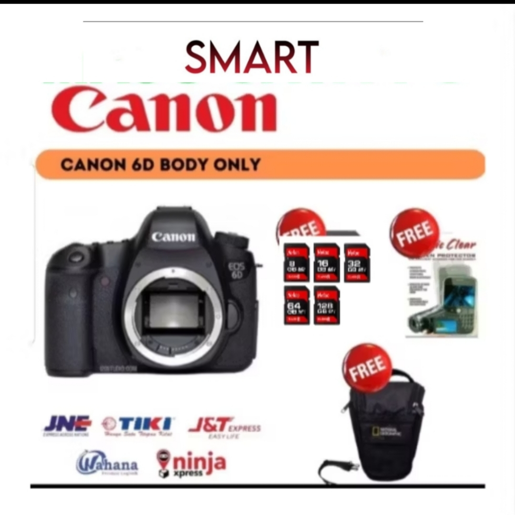 Canon EOS 6D Body Only WiFi FULLFRAME DSLR CANON