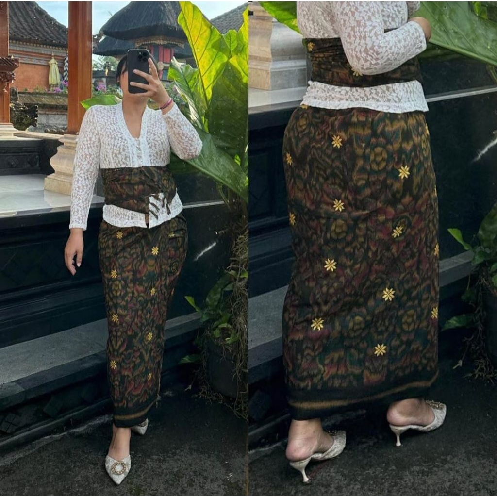 KAMEN LEMBARAN TRETES | KATUN ENDEK TUMPAL Set SELENDANG