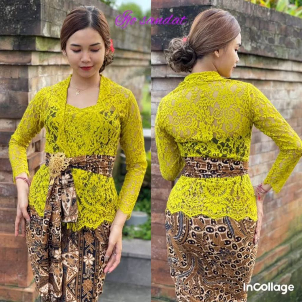 Blus Kebaya Bali Premium model kekinian