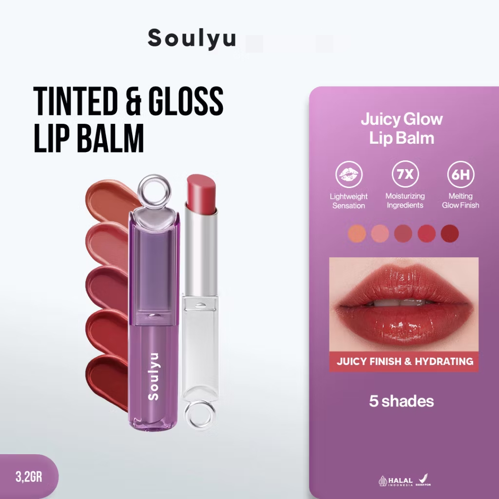 MEMEY | SOULYU Juicy Glow Lip Balm