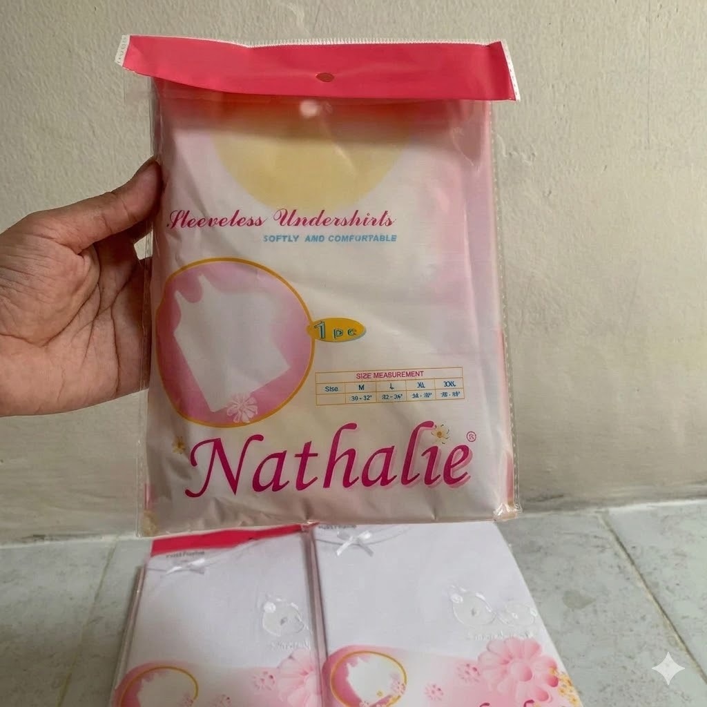 ( 3pc ) Singlet Natalie | Kaos Dalam Nathalie | Singlet Wanita | Kaos Dalam Wanita | Singlet Golden 