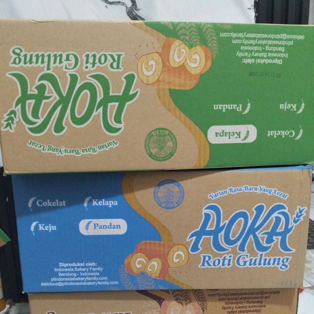 [karton] aoka gulung mini / 12 pack