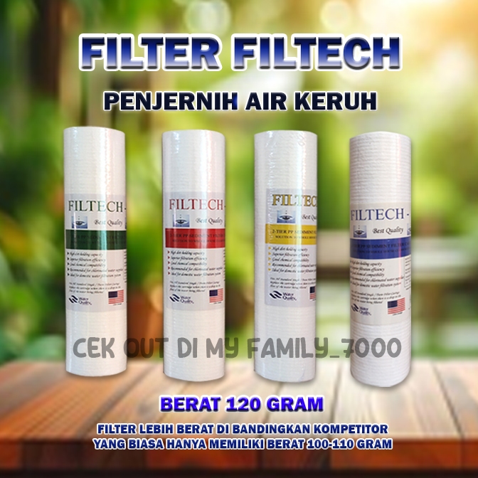 FILTER AIR SEDIMENT / BUSA SARINGAN AIR / CATRIDGE FILTER AIR / SPUN / FILTECH / DE WATER / FILTER A