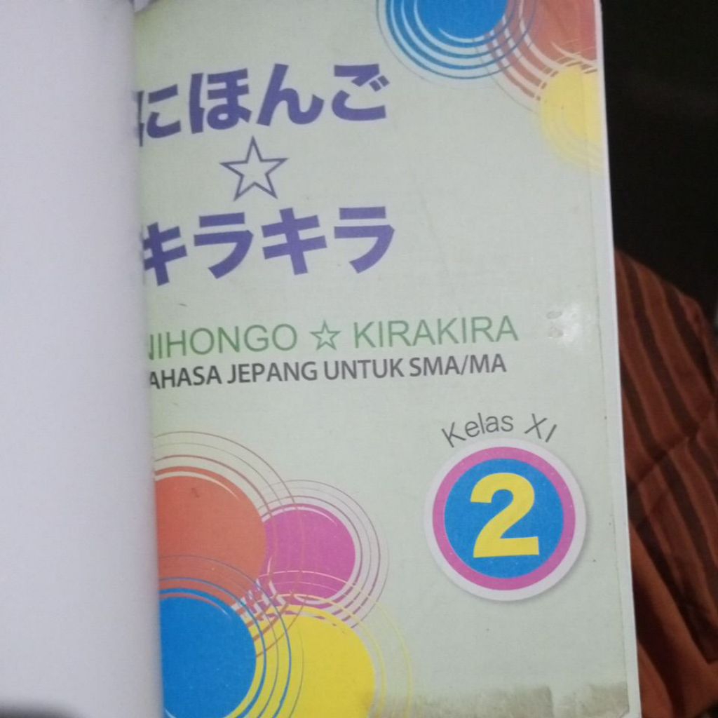 BUKU BAHASA JEPANG/NIHONGO KIRA KIRA UNTUK SMA KELAS 11/XI/2 PENERBIT ERLANGGA