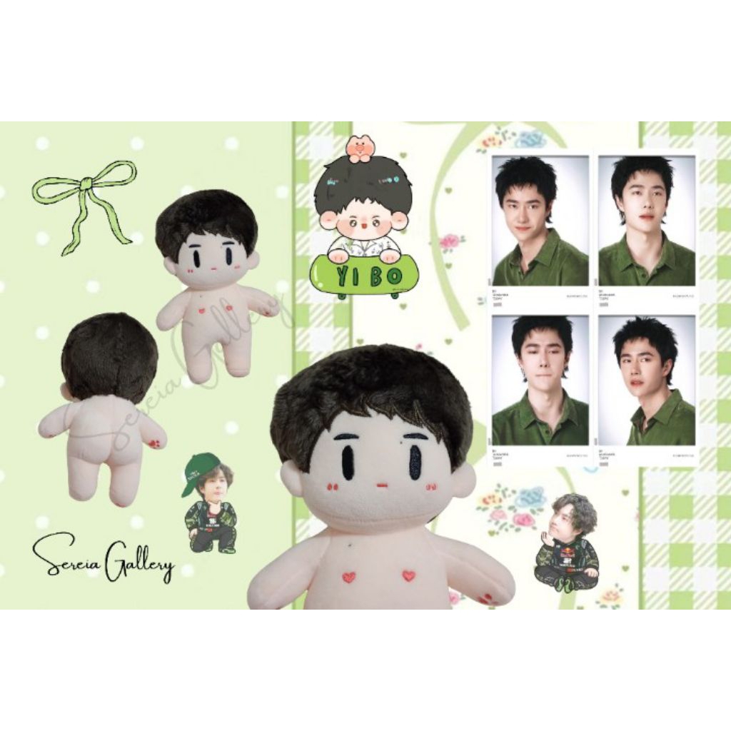 [READY STOCK] Boneka Wang Yibo 15cm Doll - NEW CONDITION (Hanya 1 Slot) Yibo Tracer 85 MTJJ Cotton d