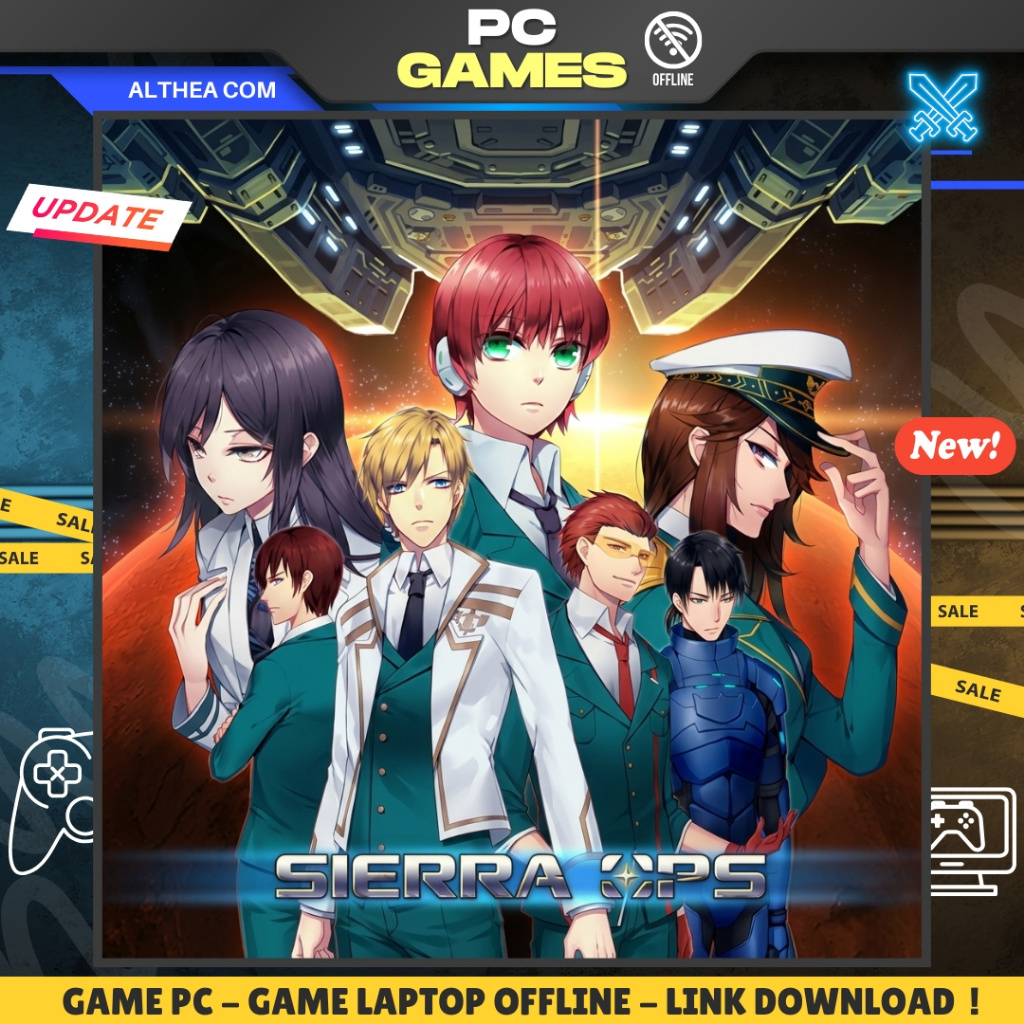SIERRA OPS – SPACE STRATEGY VISUAL NOVEL - STRATEGY - VISUAL NOVEL - SCI-FI - GAME PC / LAPTOP - OFF