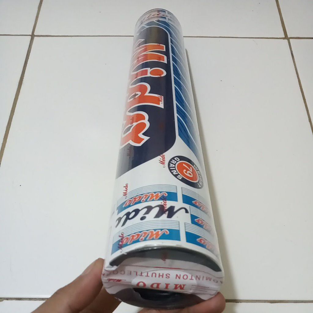 shuttlecock bulu mido isi 12 pcs tournament