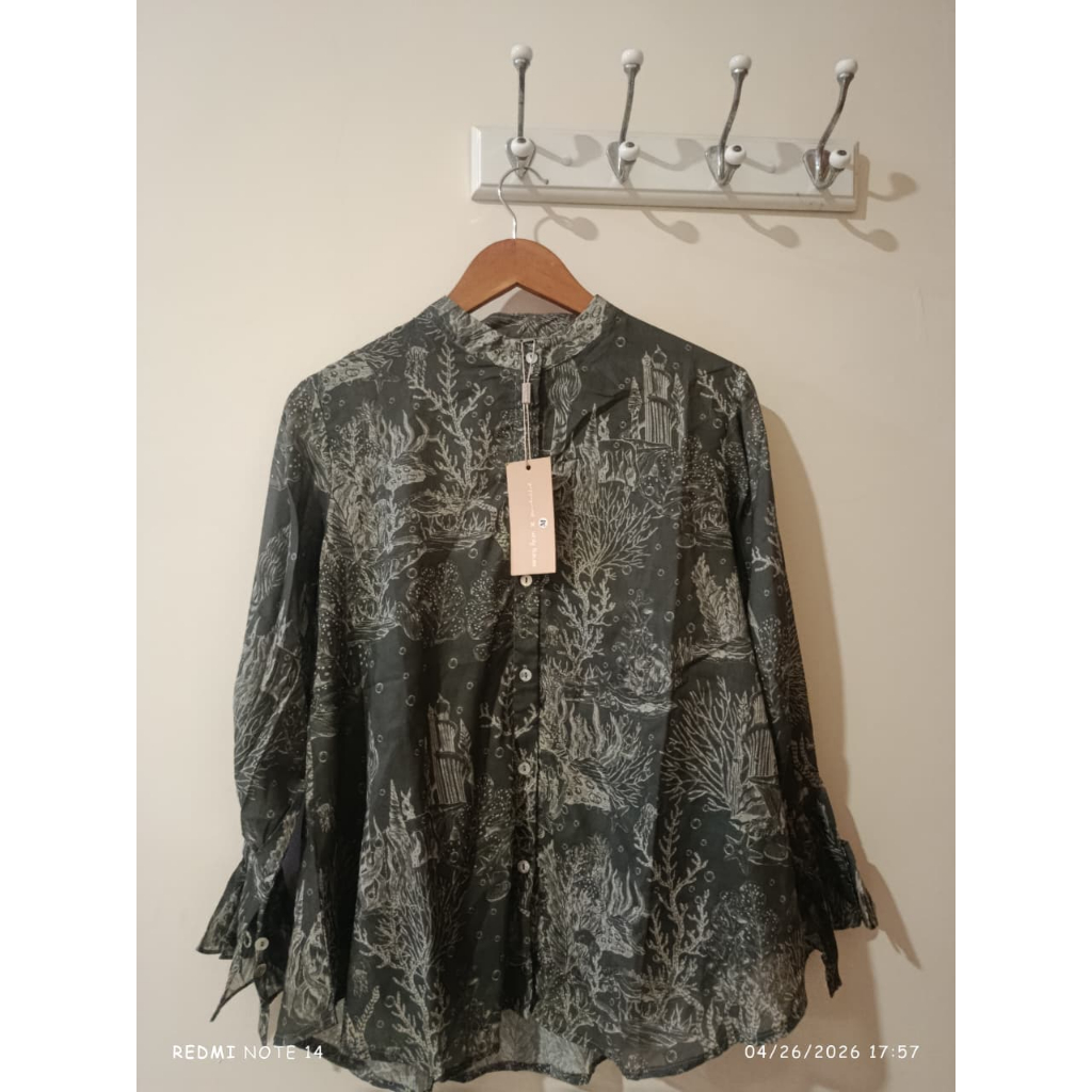 [NEW] El mar minorca shirt with puff by benang jarum