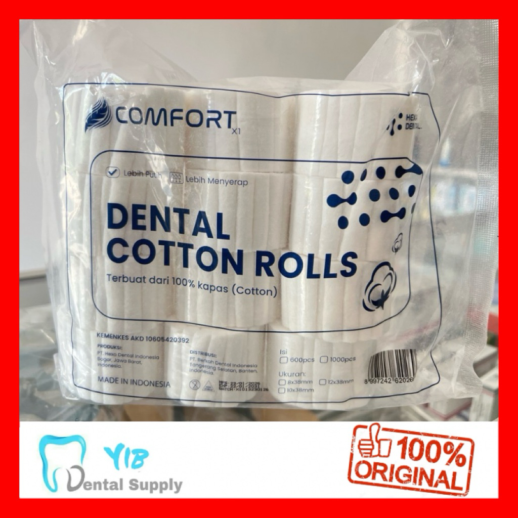 Dental Cotton roll / Kapas dental
