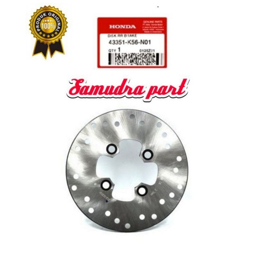 Piringan cakram belakang Sonic 150 original 43351K56N01