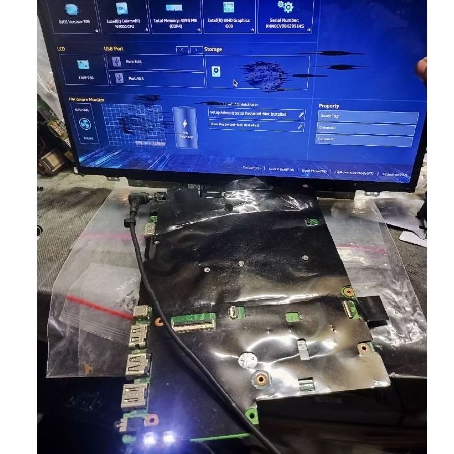 Mainboard Mobo Asus X441 X441m X441n Mesin Laptop Normal Tested Original