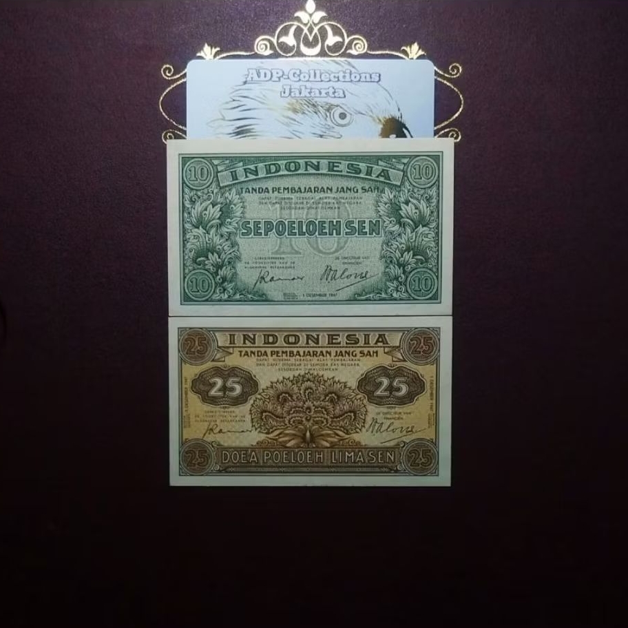 Uang Kuno Set Federal II 1947