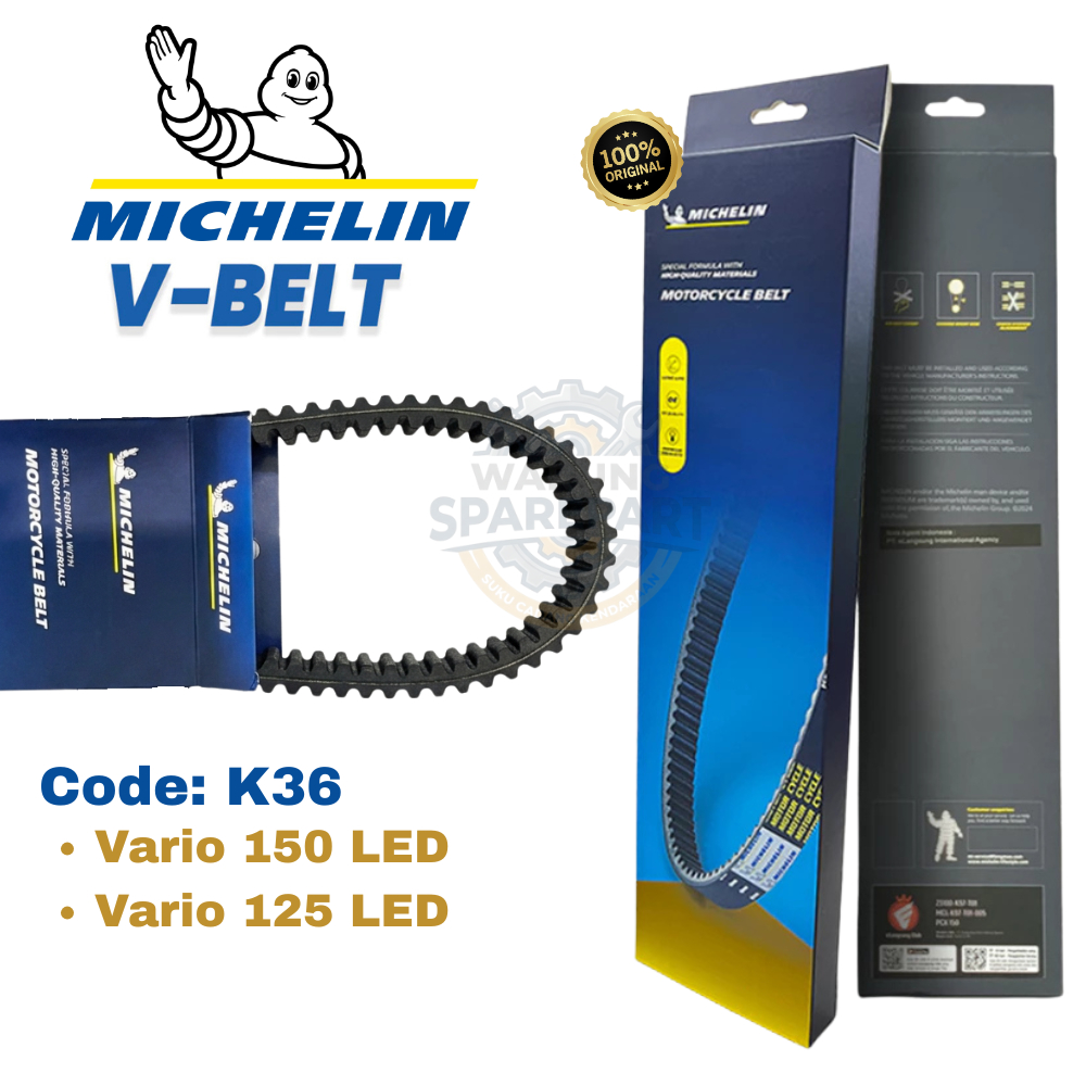 Michelin VanBelt V-Belt Vario 150 K36, Vario 125 LED K36