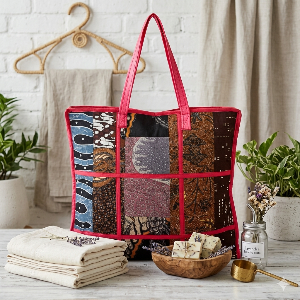 Tas Belanja Tas Laundry Tas Batik Travel Bag Tas Jogja Model Kotak Djogjabook