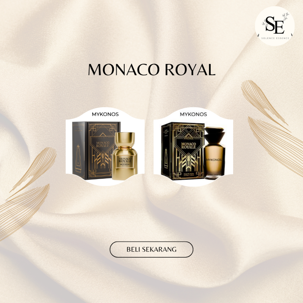 Mykonos Parfum Original 50ml / 100ml - Monaco Royal FREE ONGKIR