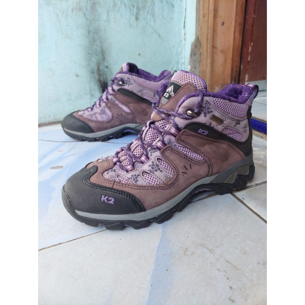 k2 goretex gunung outdoor sepatu hiking