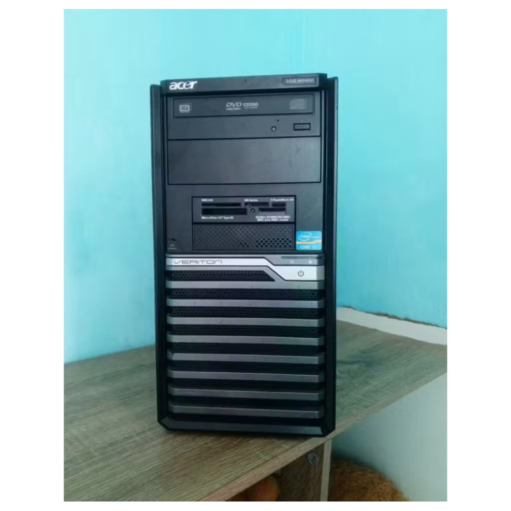 PC ACER VERITON M4610 M4 SERIES INTEL CORE I5 GEN 2 RAM 8 GB SSD 128