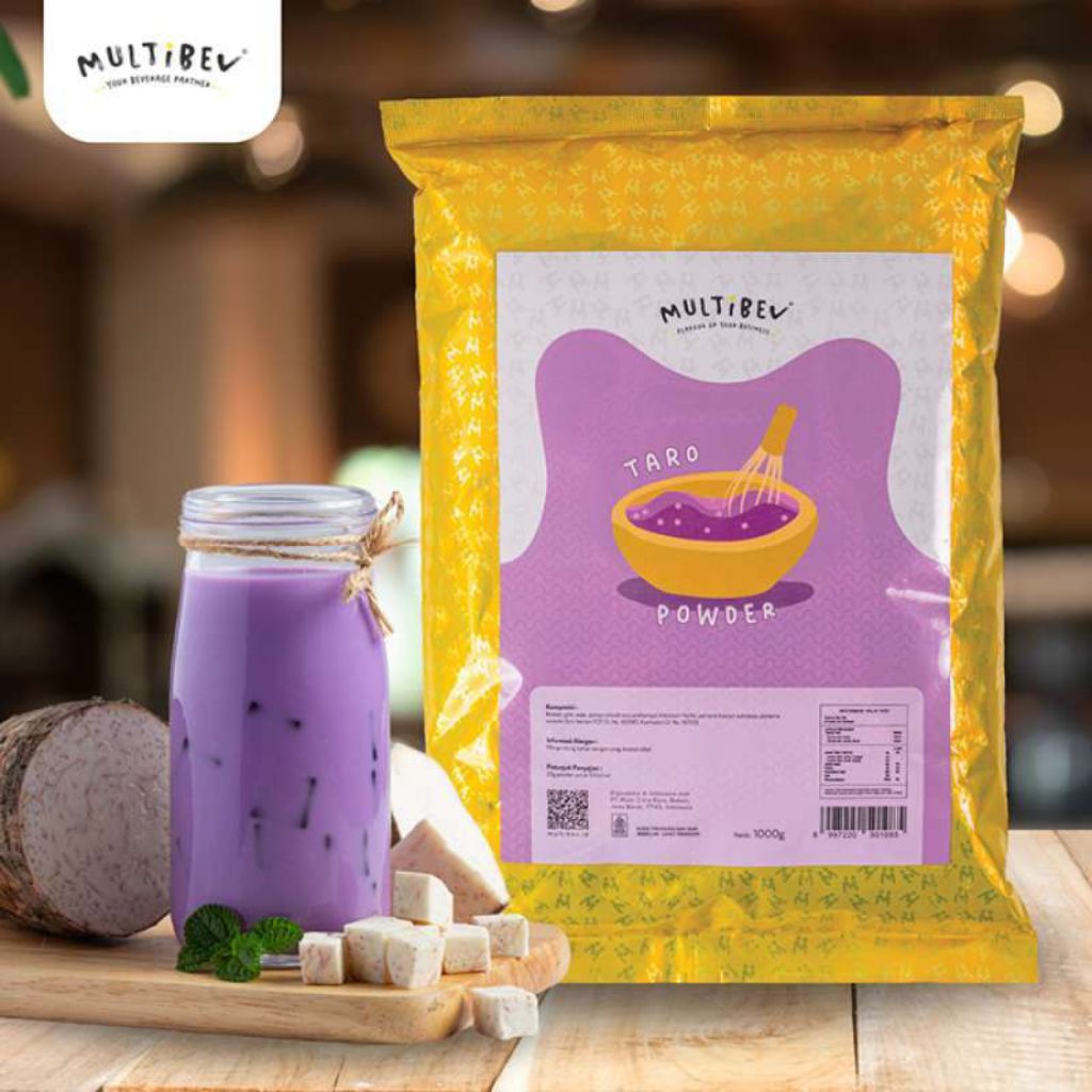 Multibev Powder Taro 1kg - Bubuk taro - Powder taro - bubuk minuman rasa taro
