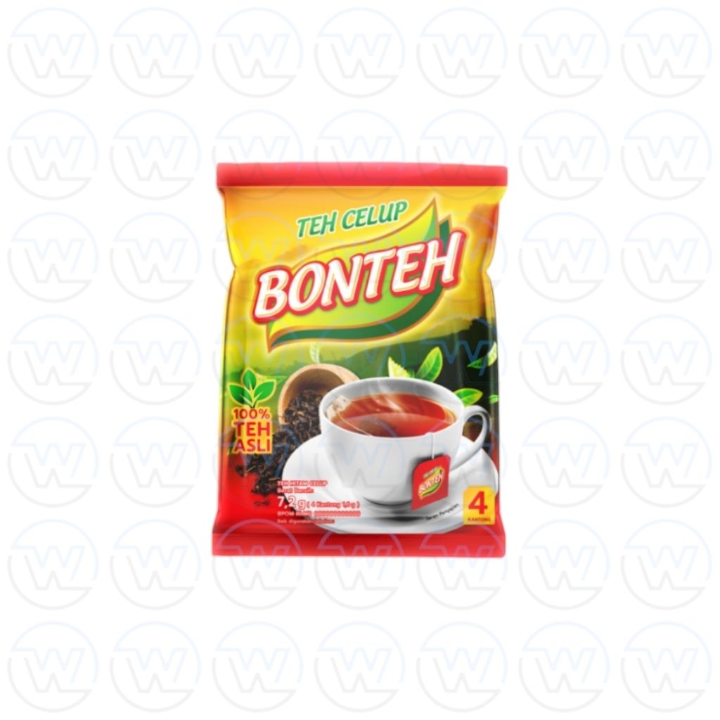 Bonteh Teh Celup 1,8gr × 4 Kantong