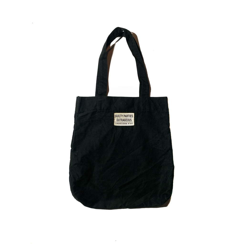 Guilty parties totebag, LL bean totebag