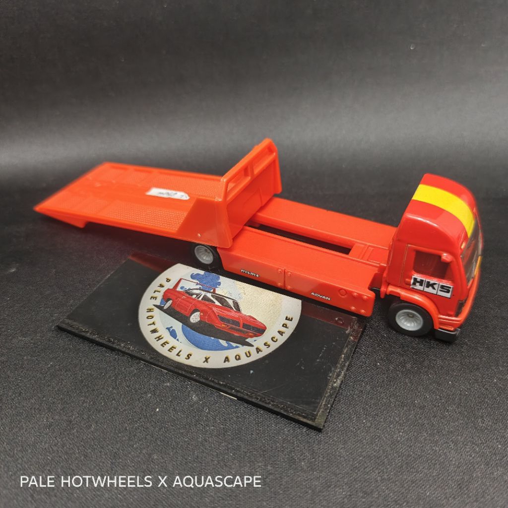 HOTWHEELS AERO LIFT HKS S15 TOWING TEAM TRANSPORT