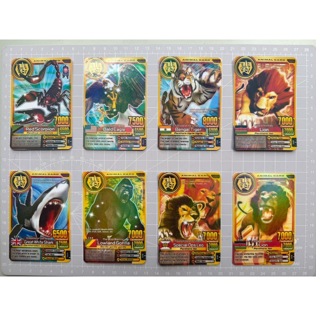 Kartu Animal Kaiser Plus + Gold Animal Card Series Copy