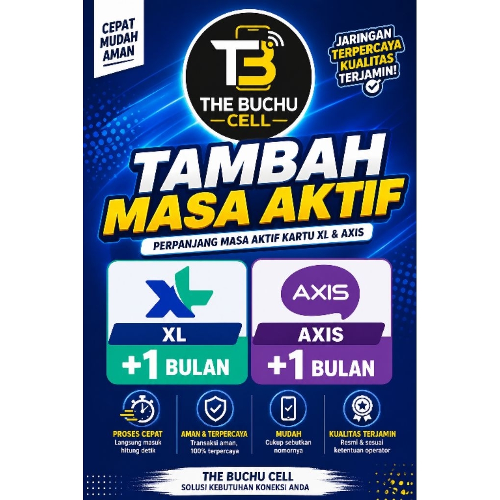 PERPANJANG MASA AKTIF XL & AXIS
