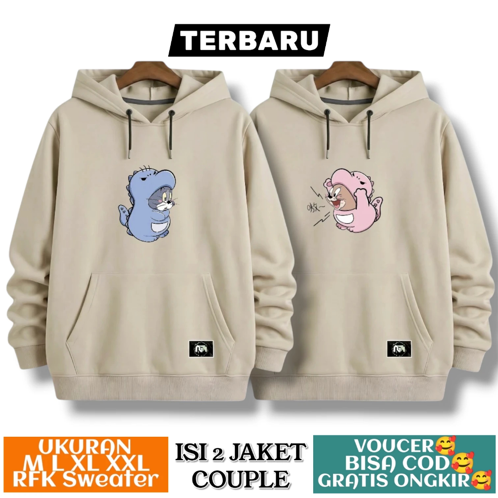 jaket couple pasangan / Sweater couple pasangan 2 pcs / Sweater couple pacar / Hodie couple pasangan