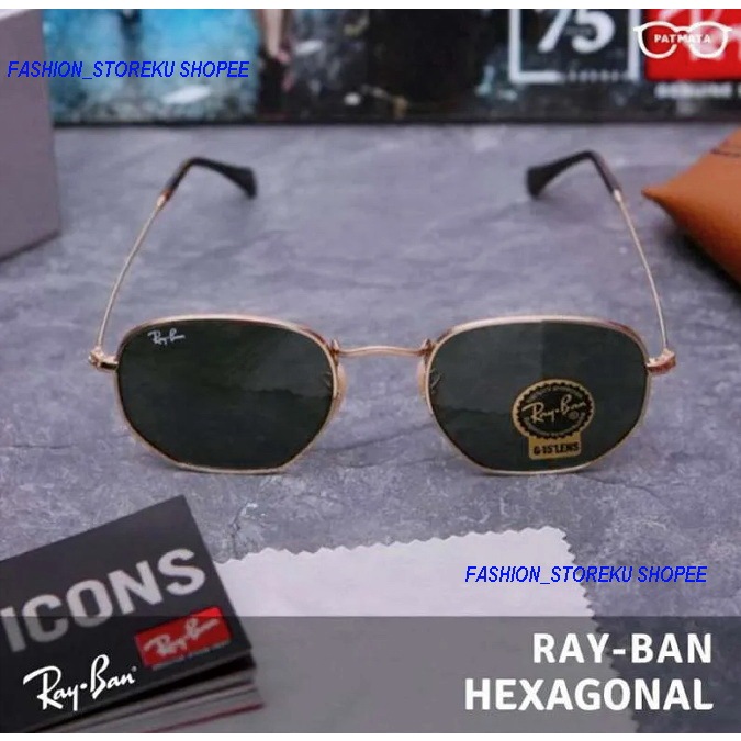 Kacamata Ray-Ban Hexagonal RB3548