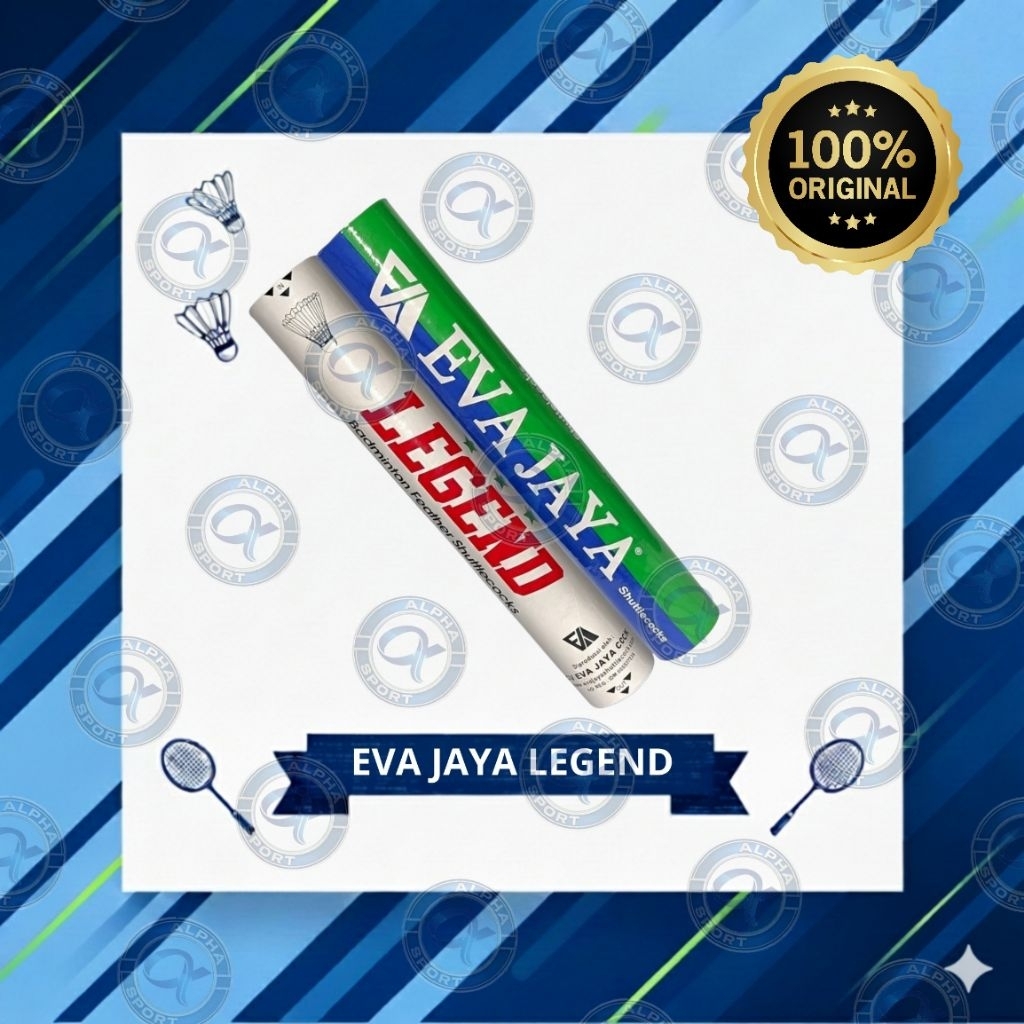 Shuttlecock Cock Badminton Kok EVA JAYA/100% ORIGINAL