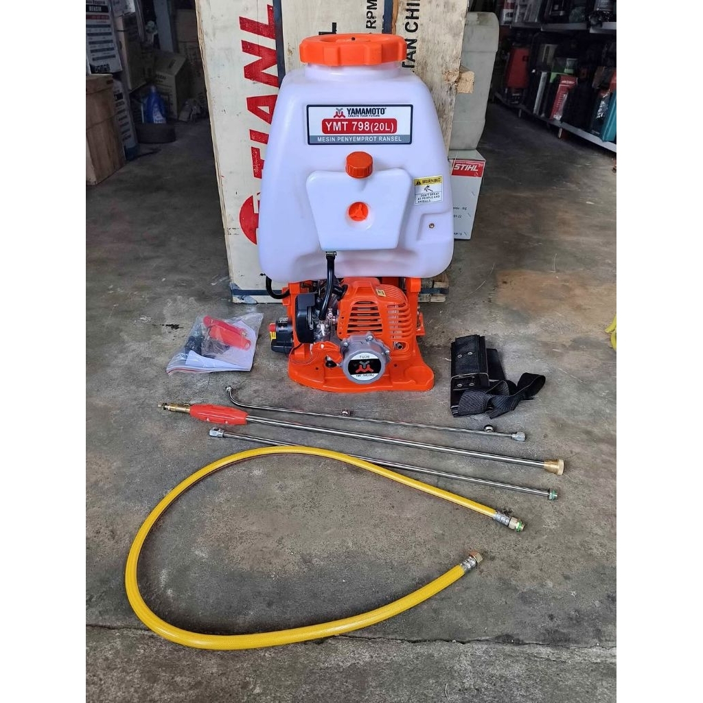MESIN SPRAYER SEMPROT YAMAMOTO 20L 2tak / power sprayer 20L yamamoto