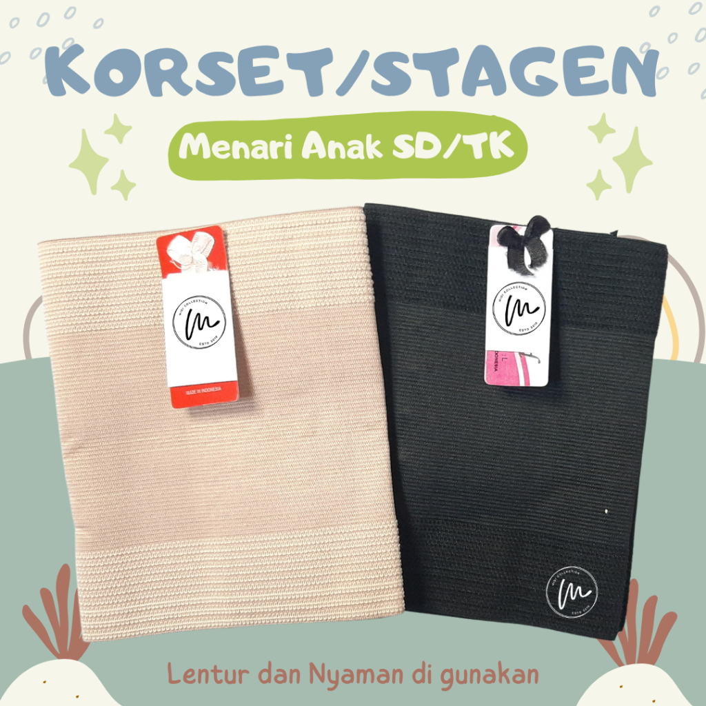 Korset Anak Tari Stagen Anak TK SD Lentur Nyaman Golden Nick ST121T
