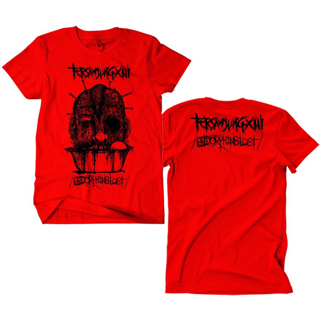 Kaos Band Punk Tersanjung 13 - Endorphins Lost merah