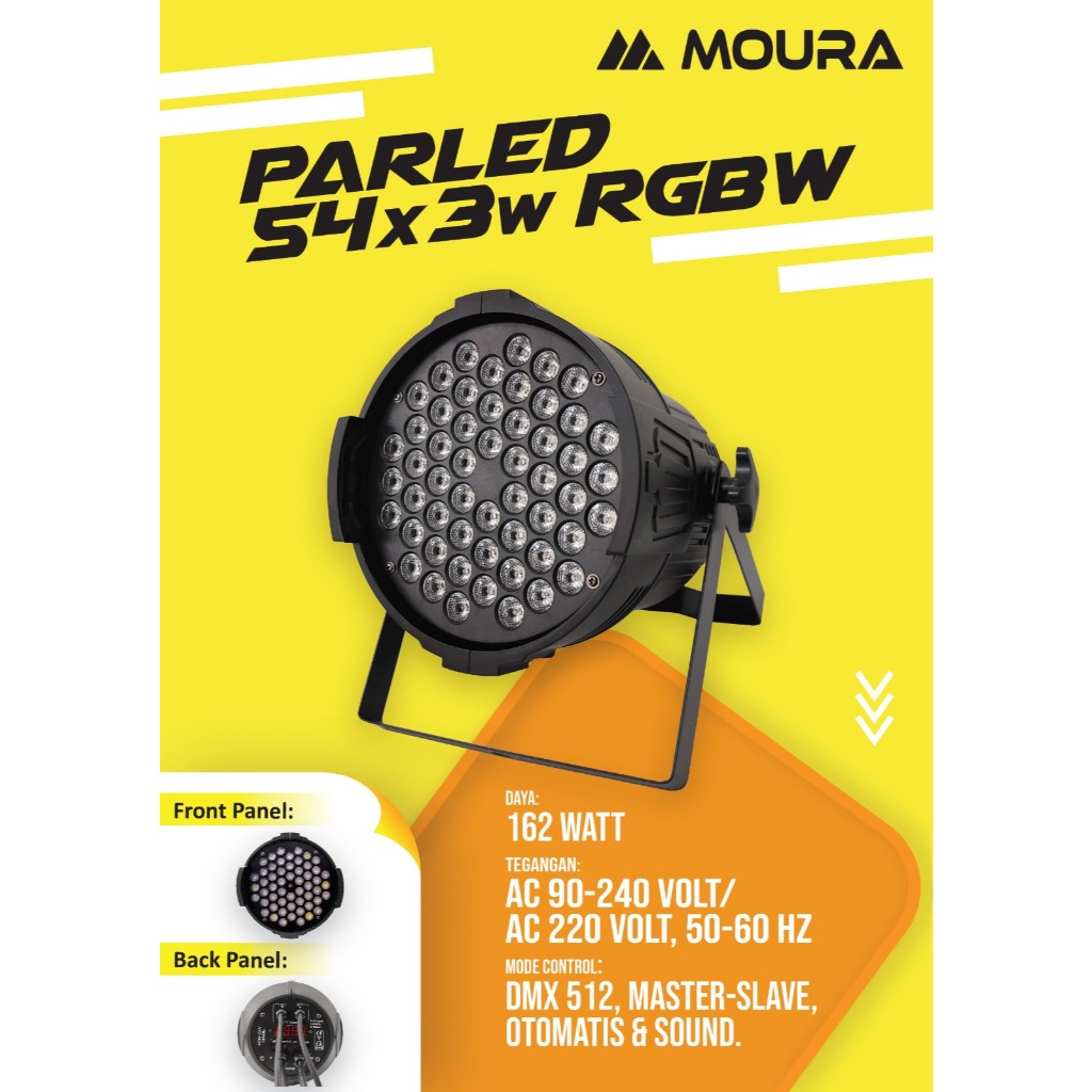 ParLED 54 x 3w RGBW