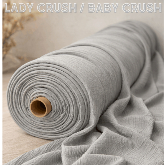 Kain Lady Crush Meteran / Baby Crush / Crinkle Salur / Crincle / Krinkle / Airflow / Air Flow