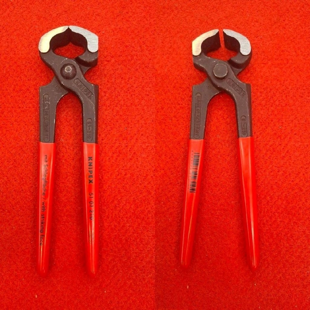51 01 210 Tang Gegep Palu / Carpenters Pincers KNIPEX