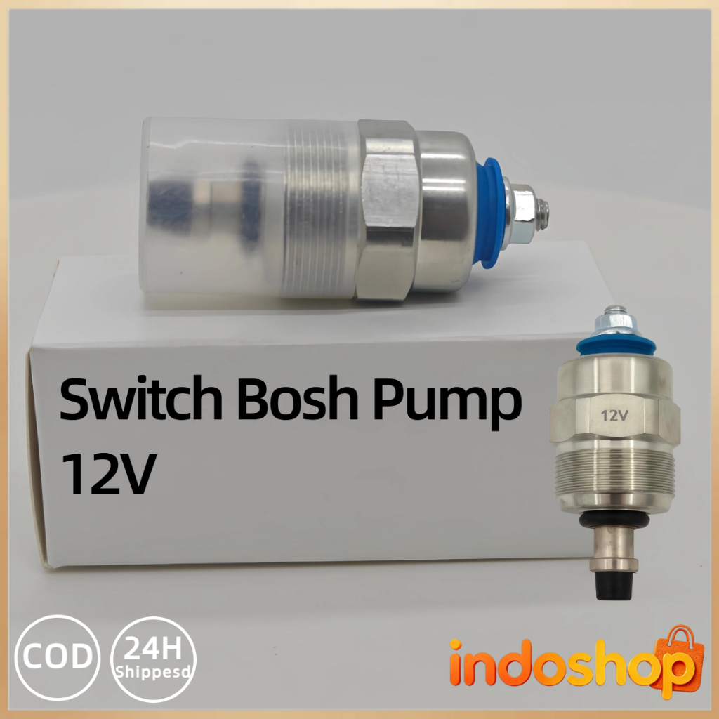 Switch Bospom 12Volt Switch Bos Pump Injeksi Pom Injector Original Denso, Solenoid Sparepart Mesin D