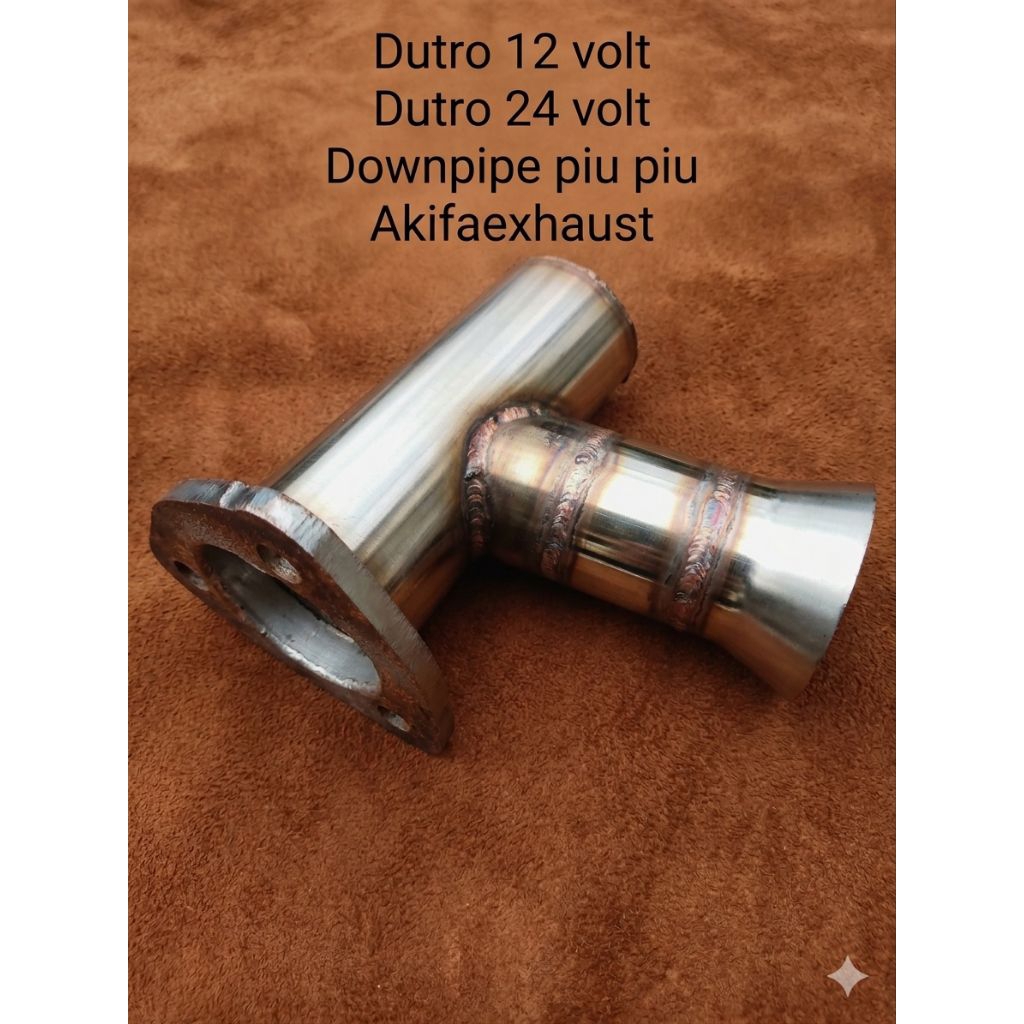 DOWNPIPE PIU PIU DUTRO 130 HD DUTRO 24 VOLT 12 VOLT